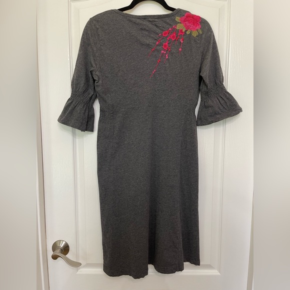 Johnny Was Roses Embroidered Dress - Picture 3 of 10